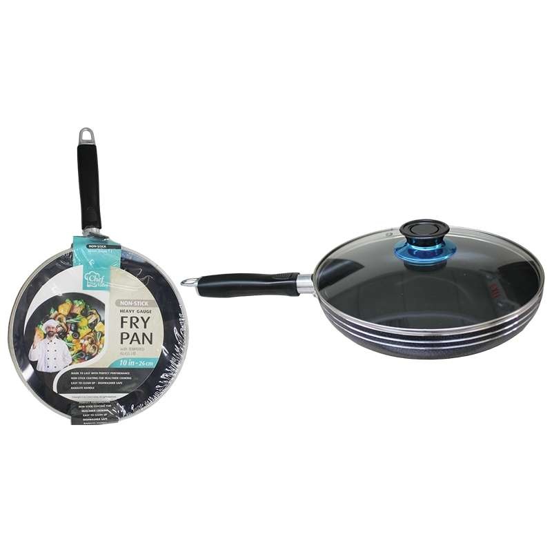 10″ Nonstick Fry Pan with Lid