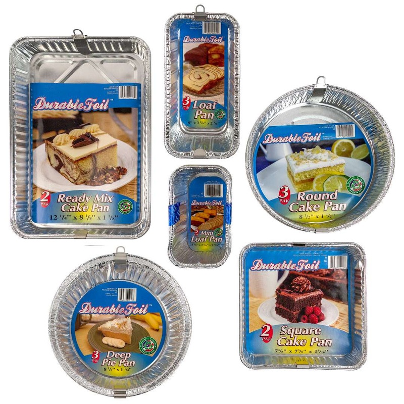 Aluminum Bakeware Sets – 6 Assorted