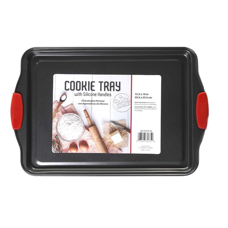 Cookie Trays – Silicone Handles, 15.5″