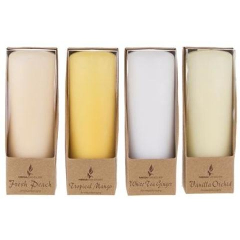 Scented Pillar Candles – 5″ x 2″, 4 Scents