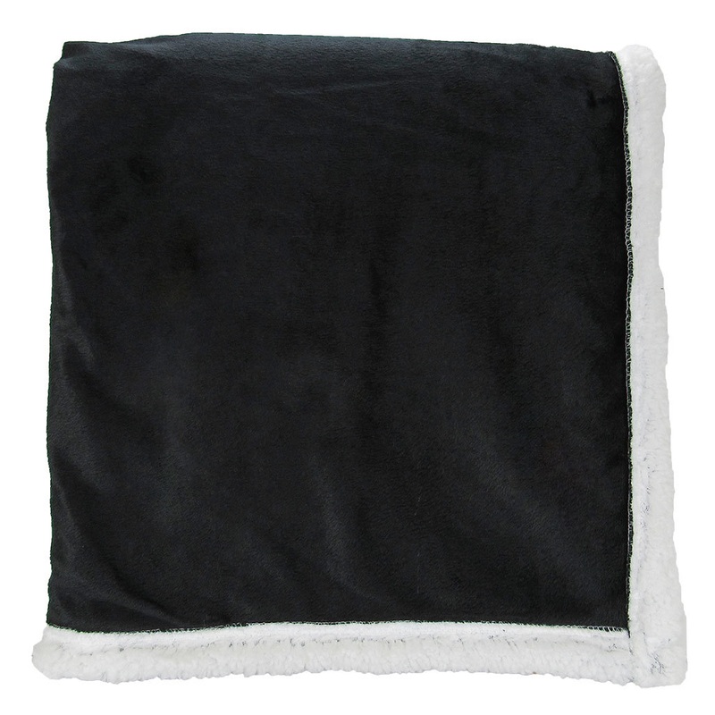 Sherpa Blankets – Black, 45″ x 60″