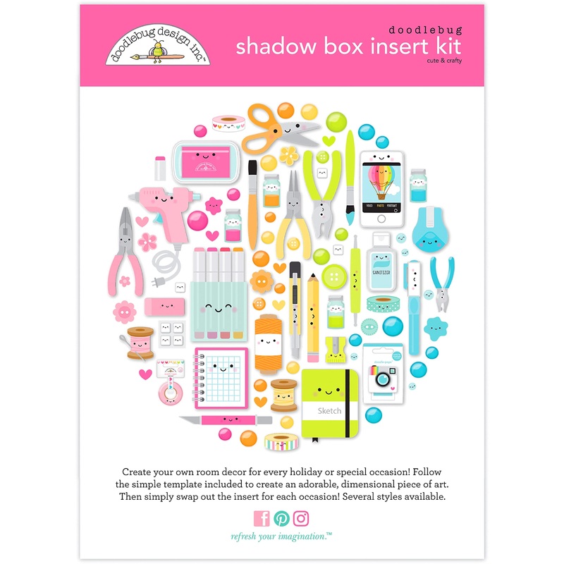 DOODLEBUG Shadow Box Cute/Craft