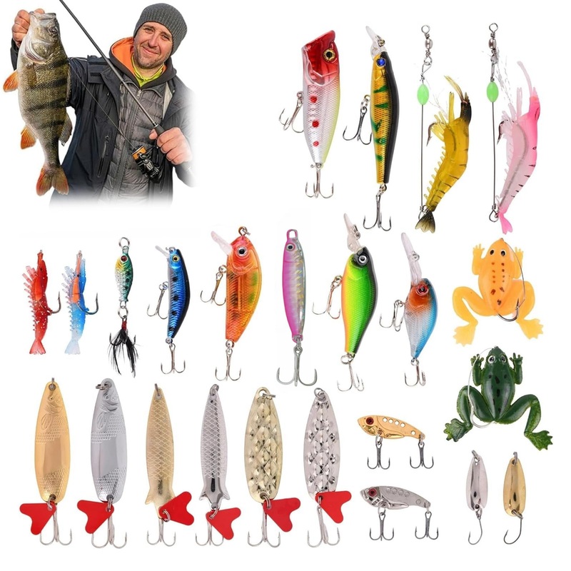 Fishing Advent Calendar 2024 Fishing Lure Advent Calendar Countdown Fishing Tackle Advent Calendar 2024 Advent Calendar Fishing Christmas Countdown (C)