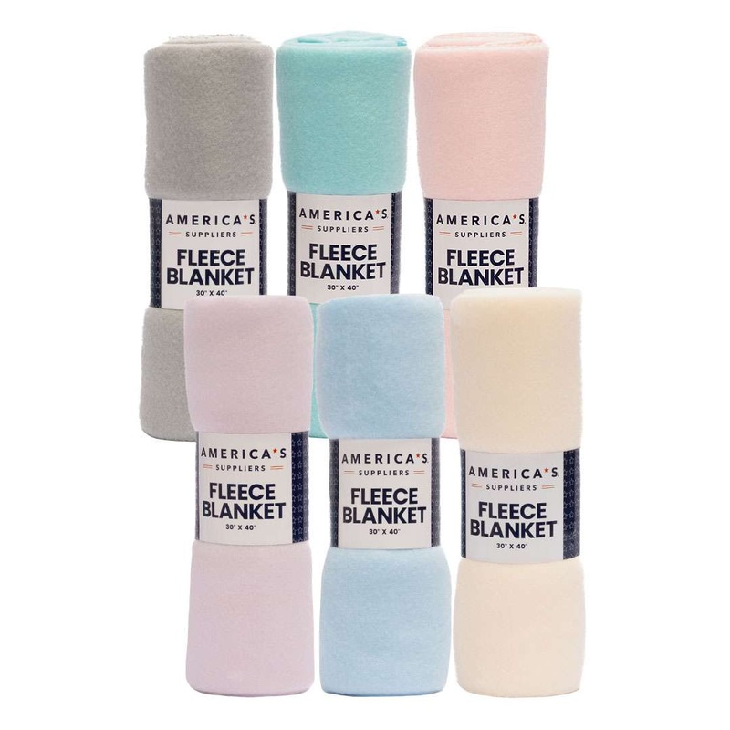 Fleece Baby Blankets – 30×40, Assorted colors