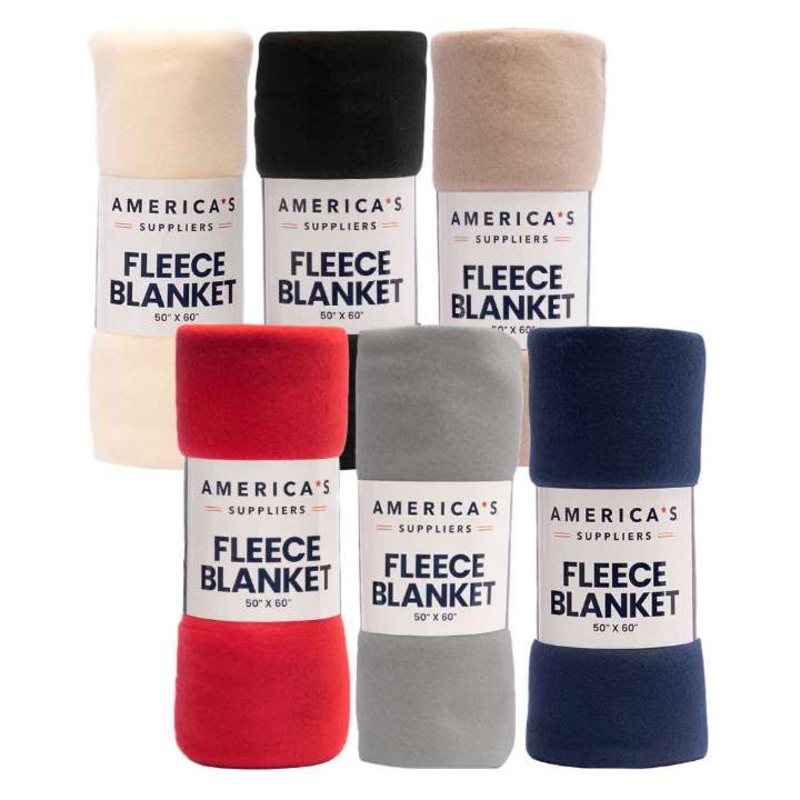 Fleece Blankets – 50×60, Assorted colors