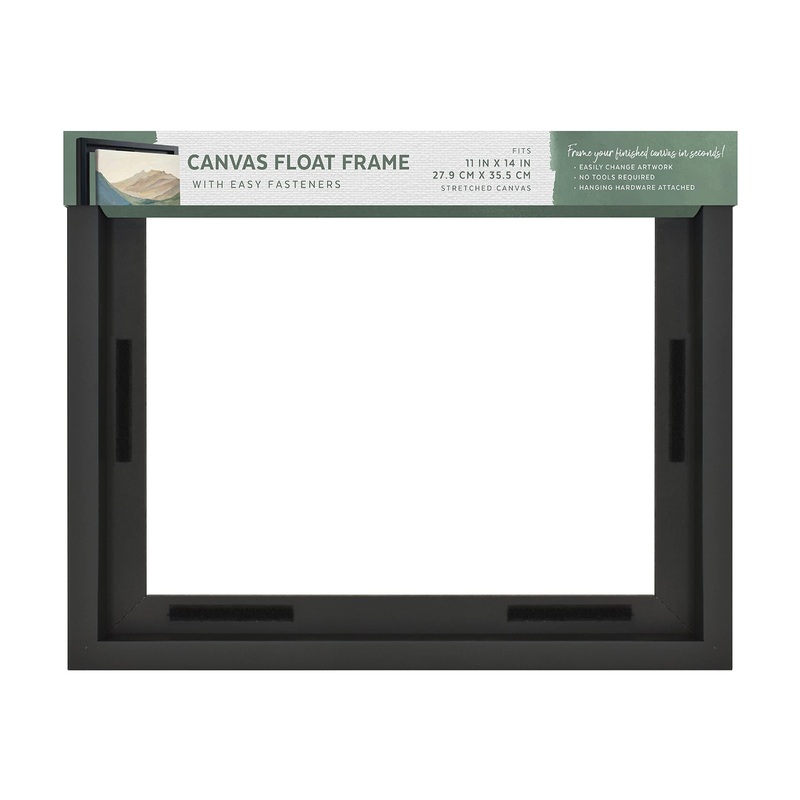 MCS 11×14 Inch Frame to Mount Finished Canvases  Black (40003) 11 x 14 inch