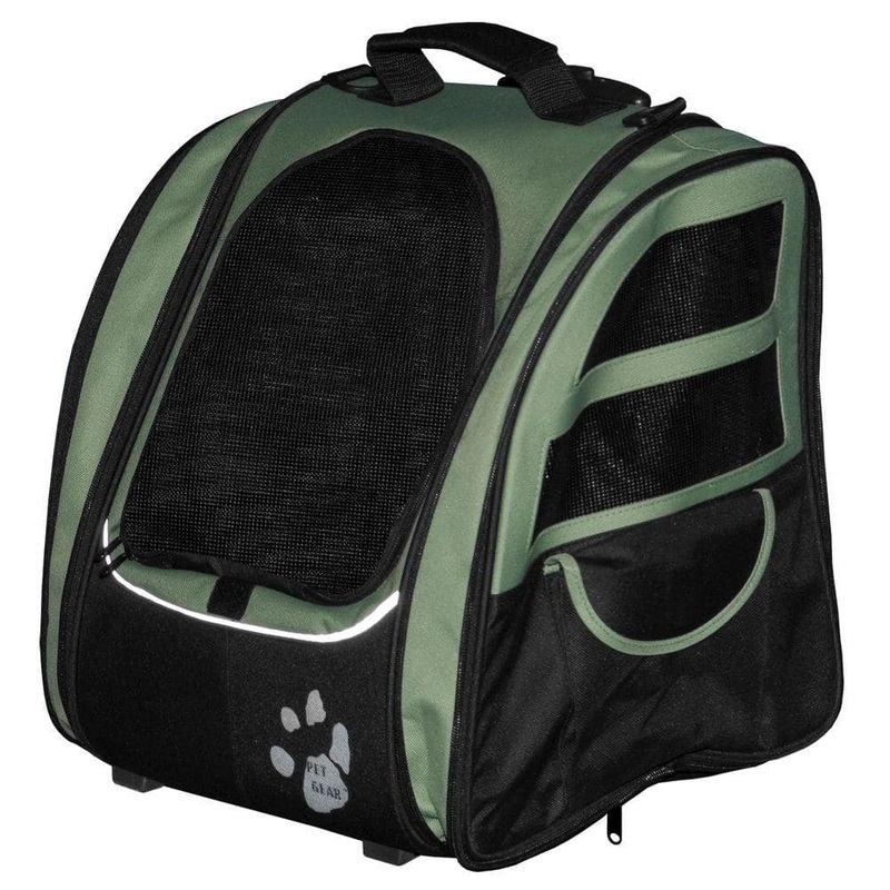 Pet Gear Pet Carrier 16 in. L x 12 in. W x 15 in. H I-GO2 (Traveler) PG1240SG