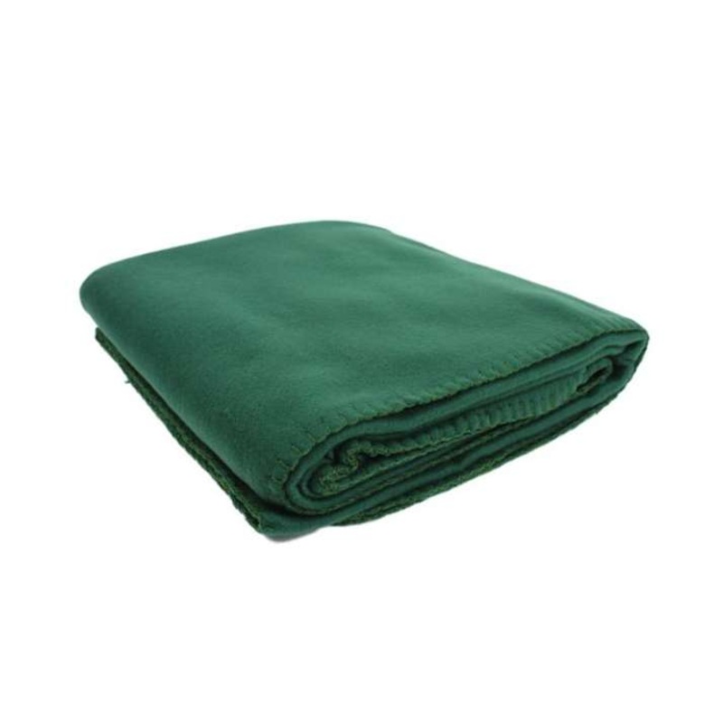 Polar Fleece Blankets – 50″ x 60″, Classic Weight, Forest Green