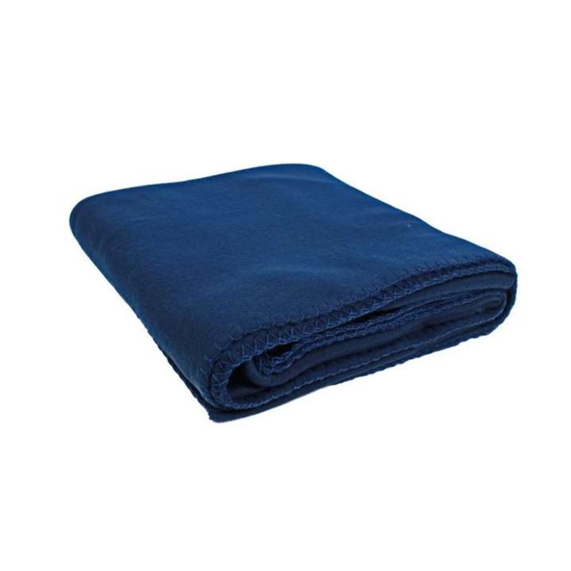 Polar Fleece Blankets – 50″ x 60″, Classic Weight, Navy