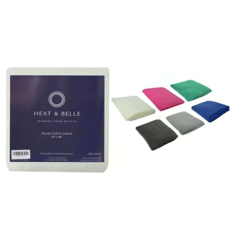 Polar Fleece Blankets – 50″ x 60″, Classic Weight, Pink