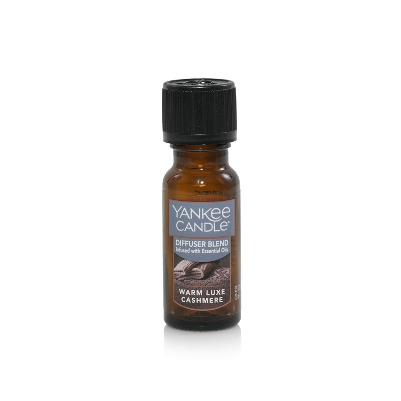 Yankee Candle Home Fragrance Oil | Warm Luxe Cashmere Scent | for Ultrasonic Aroma Diffuser, 5 Fl Oz Fragrance Oil Warm Luxe Cashmere