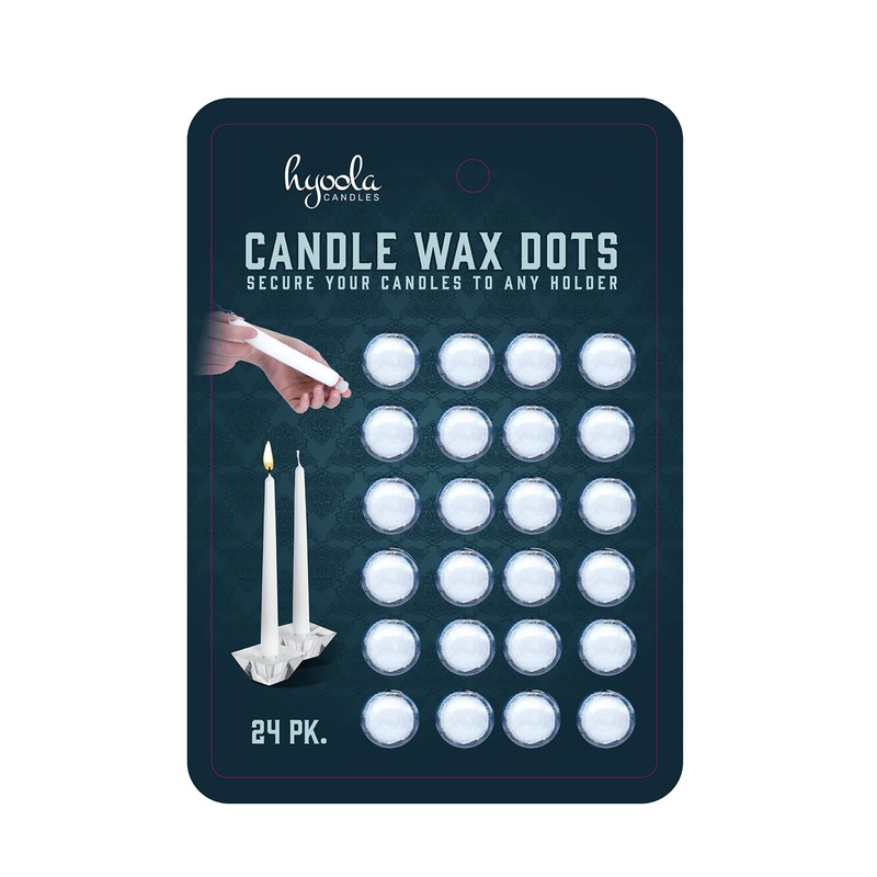 Hyoola Candle Sticky Dots – Candle Wax Dots – Candle Adhesive – 24 Dots