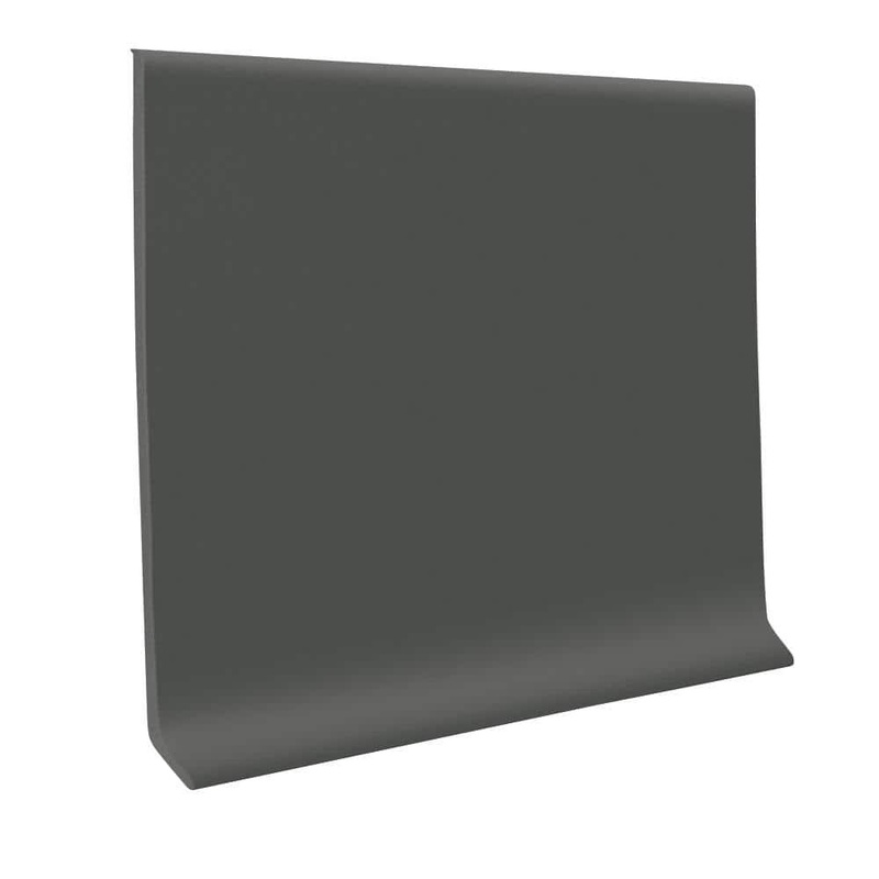 ROPPE Charcoal 4 in. x 120 ft. x 1/8 in. Vinyl Wall Cove Base Coil C40C83P123
