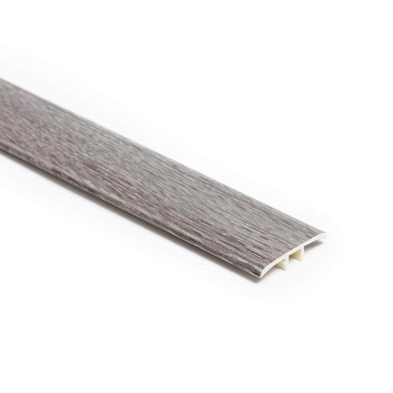 Shaw Knoxville Memphis 5/16 in. T x 1-3/4 in. W x 94 in. L Vinyl T-Molding HDTM100590