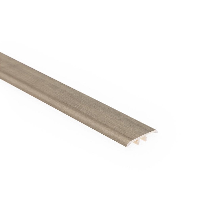 Shaw Grandview Lancaster 3/16 in. T x 1-3/4 in. W x 94 in. L Vinyl T-Molding HDTM605092