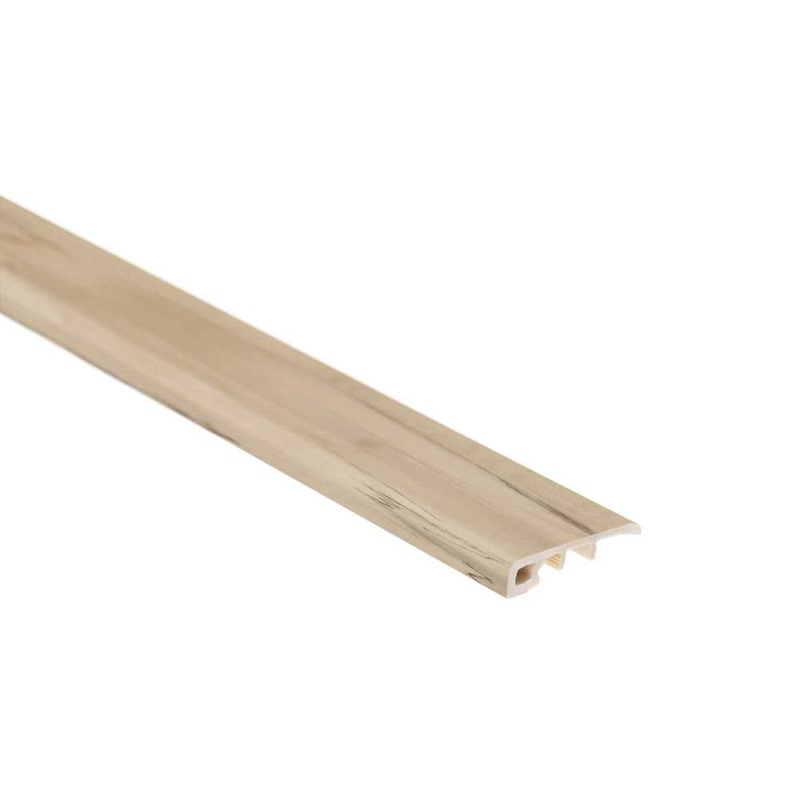 Shaw Highland Cliffside 1/8 in. T x 1-3/4 in. W x 94 in. L Vinyl Baby Threshold Molding HD42900297