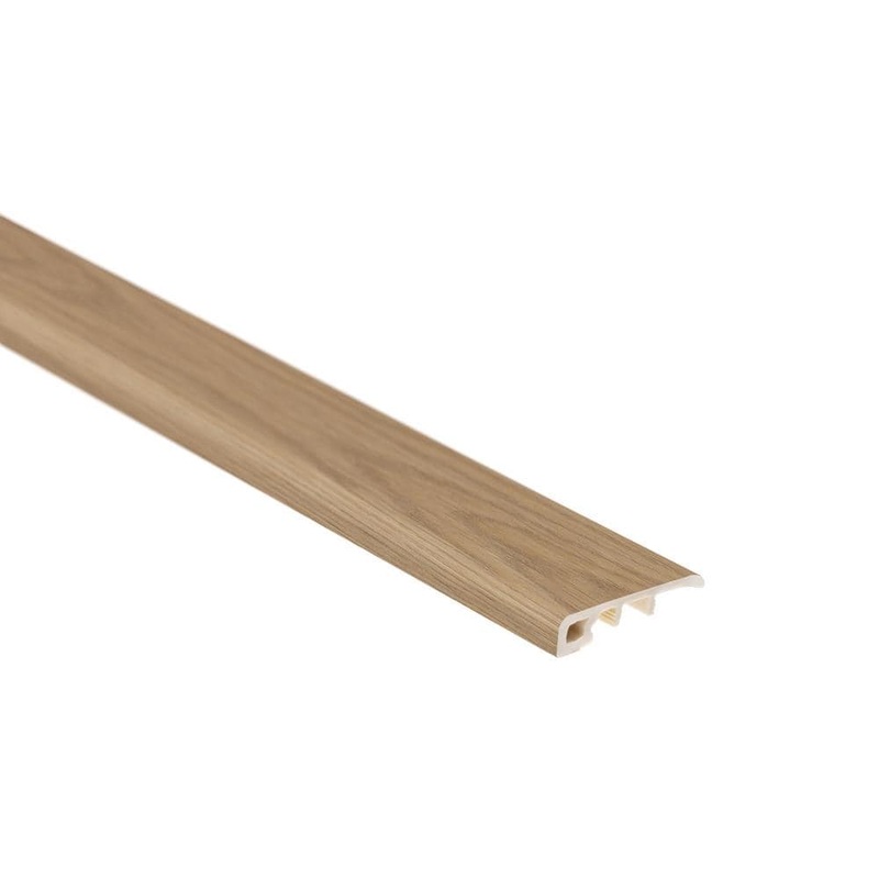 Shaw Highland Umber 1/8 in. T x 1-3/4 in. W x 94 in. L Vinyl Baby Threshold Molding HD42900296