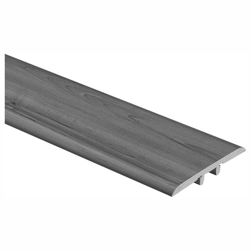 Shaw River Rock 0.375 in. Thickness x 1.75 in. Width x 72 in. Length Vinyl T-Molding HDTM100773