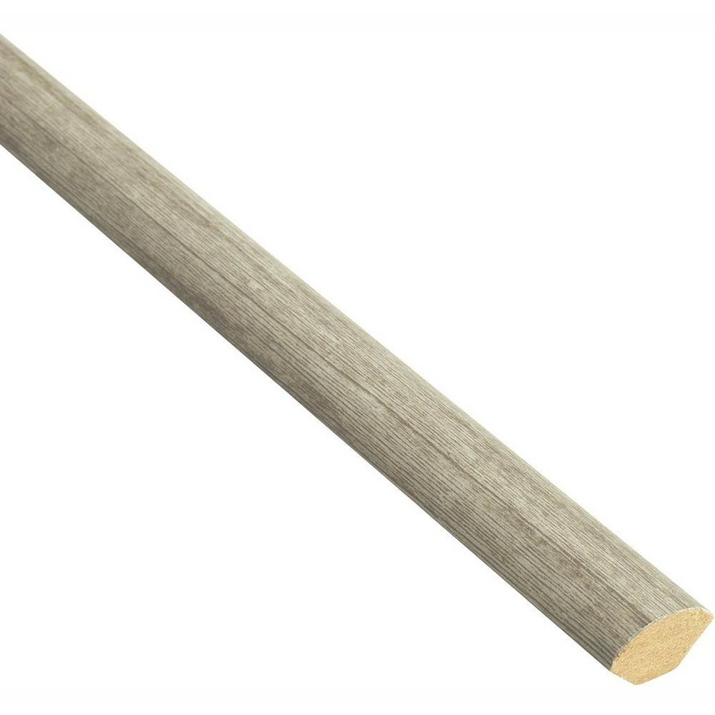 Shaw River Rock 0.75 in. Thickness x 0.63 in. Width x 94 in. Length Vinyl Quarter Round Molding HDQR100773