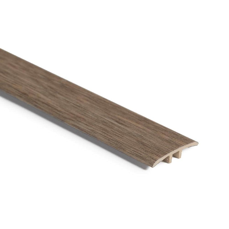 Shaw Sydney Clove 5/16 in. T x 1-3/4 in. W x 94 in. L T-Molding HDTM607040