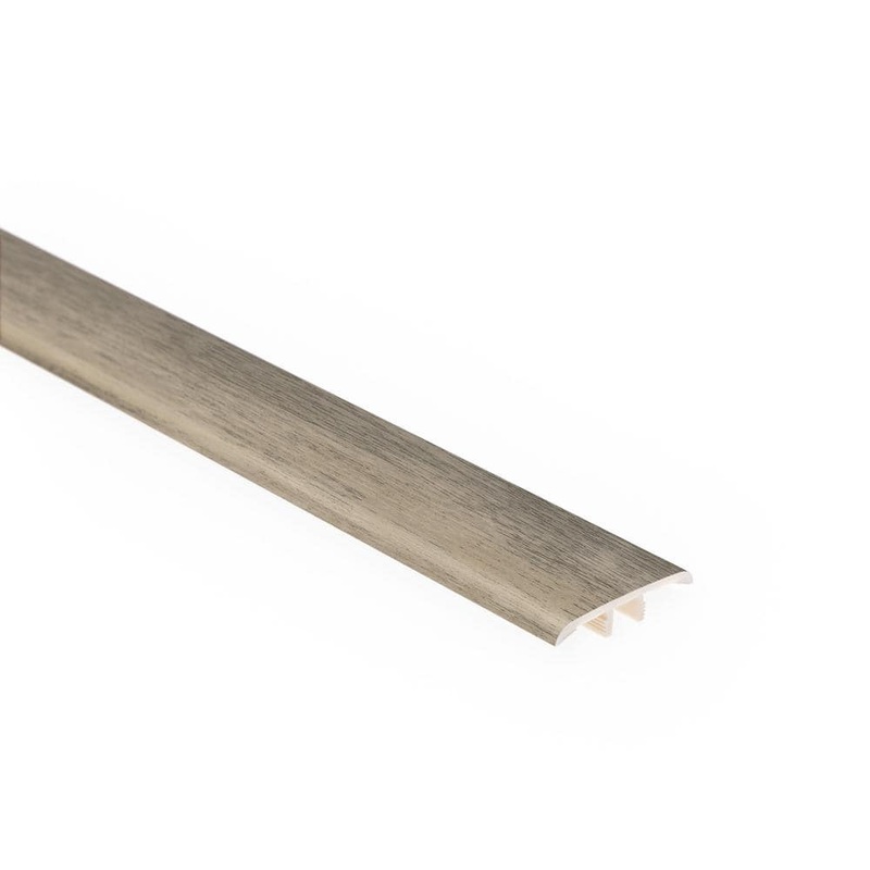 Shaw Wisteria Lambswool 1/8 in. T x 1-1/2 in. W x 94 in. L Vinyl Multi-Purpose Reducer Molding HDUN200512