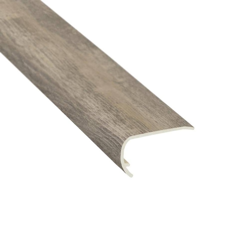 Shaw Wisteria Park Lambswool 5/32 in. T x 2-1/8 in. W x 94 in. L Vinyl Stair Nose Molding HDSN100512
