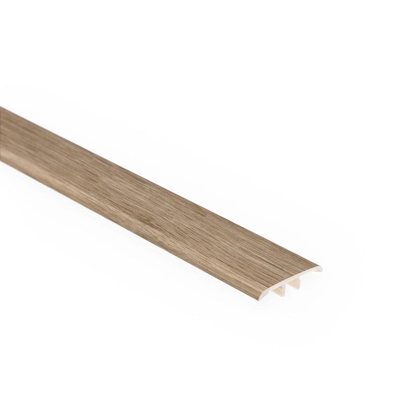 Shaw Wisteria Park Tannery 1/8 in. T x 1-1/2 in. W x 94 in. L Vinyl Multi-Purpose Reducer Molding HDUN200235