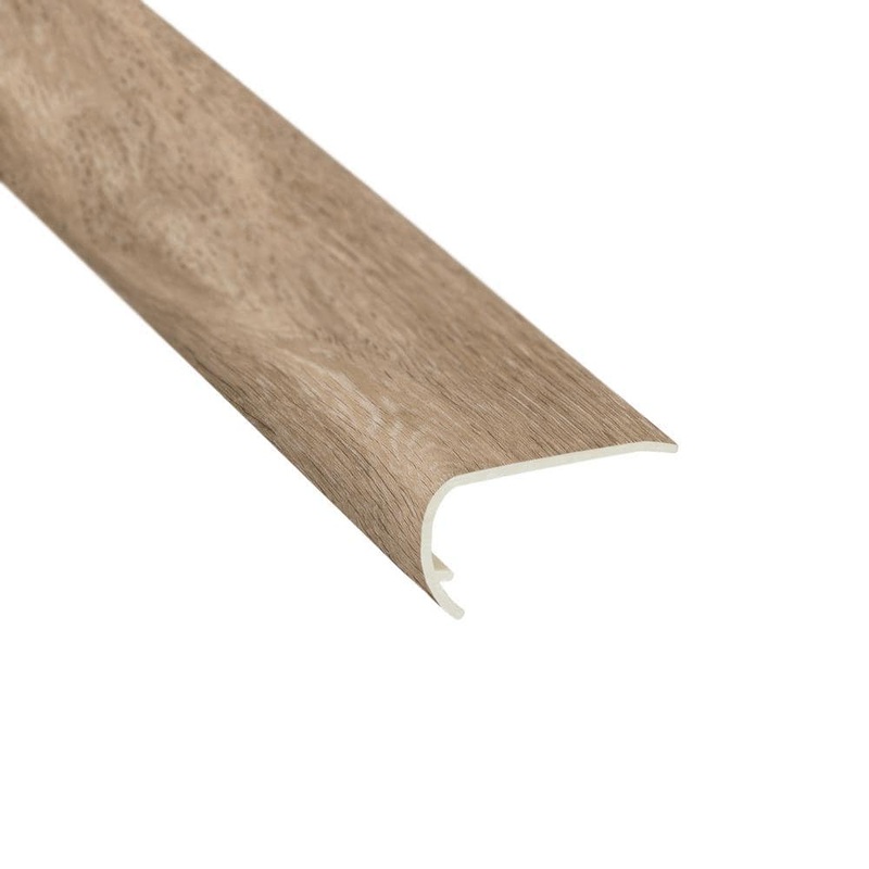 Shaw Wisteria Park Tannery 5/32 in. T x 2-1/8 in. W x 94 in. L Vinyl Stair Nose Molding HDSN100235