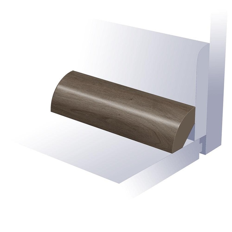 SELKIRK FLOORS Clever Klamath 0.8 in. T x 0.8 in. W x 94 in. L Waterproof Quarter Round Moulding SK56507QR