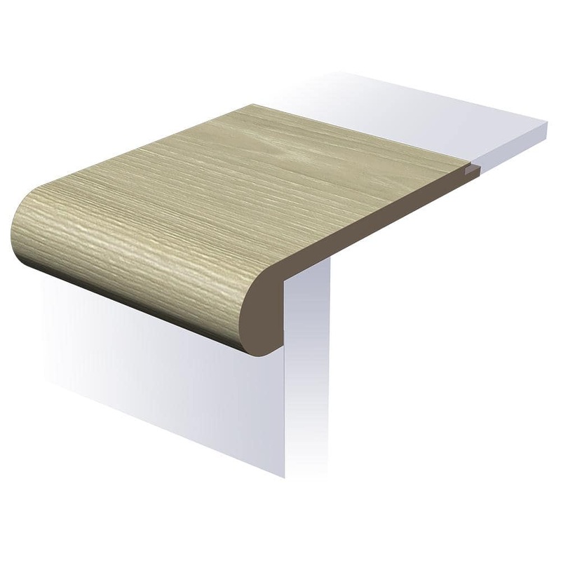 SELKIRK FLOORS Divine Termino 1 in. T x 4-1/2 in. W x 94 in. L Waterproof Flush Stair Nose Moulding SK55664FSN