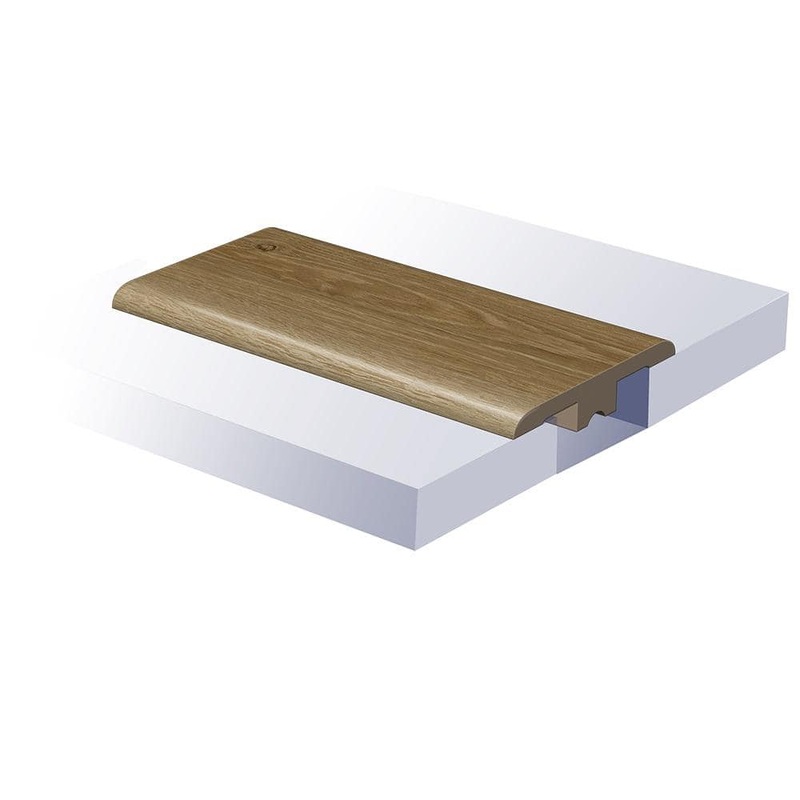 SELKIRK FLOORS Quiet Wrangell 0.325 in. T x 1.725 in. W x 94 in. L Waterproof T-Moulding SK56502TM