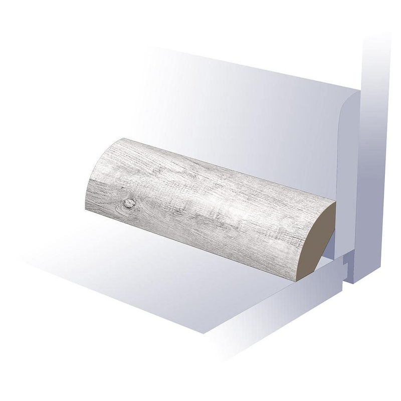 SELKIRK FLOORS Rare Sea Scape 0.8 in. T x 0.8 in. W x 94 in. L Waterproof Quarter Round Moulding SK70003QR