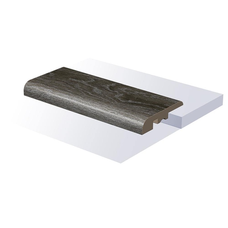 SELKIRK FLOORS Regal Palm Heights 0.35 in. T x 1.57 in. W x 94 in. L Waterproof Vinyl End Cap Moulding SK55802EC