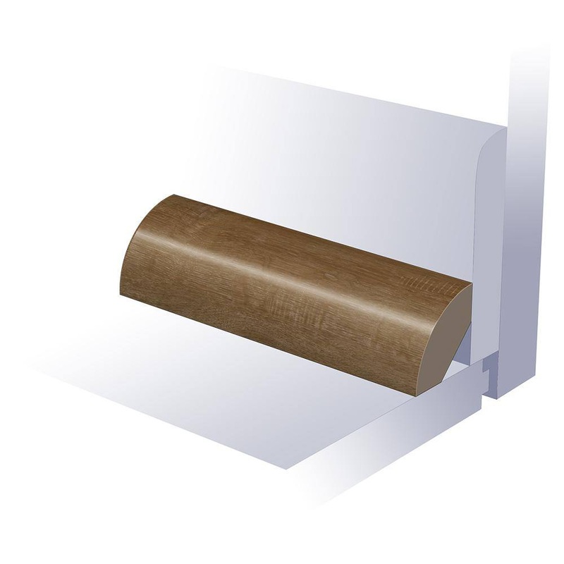 SELKIRK FLOORS Remote George Town 0.8 in. T x 0.8 in. W x 94 in. L Waterproof Quarter Round Moulding SK55806QR