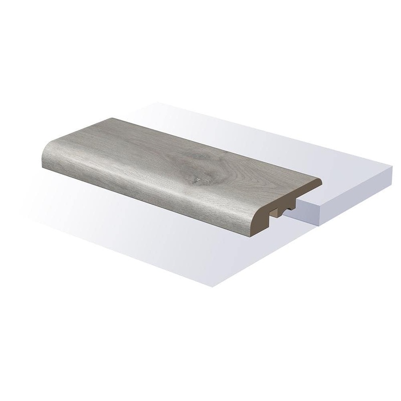 SELKIRK FLOORS Restless Smith Cove 0.35 in. T x 1.57 in. W x 94 in. L Waterproof Vinyl End Cap Moulding SK55807EC