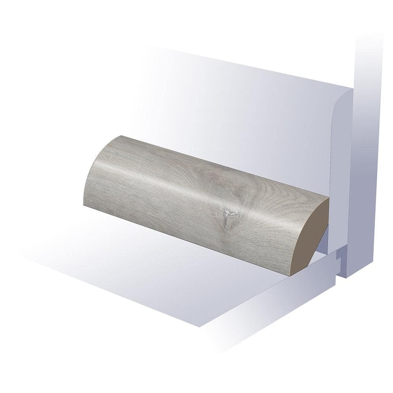 SELKIRK FLOORS Restless Smith Cove 0.8 in. T x 0.8 in. W x 94 in. L Waterproof Quarter Round Moulding SK55807QR