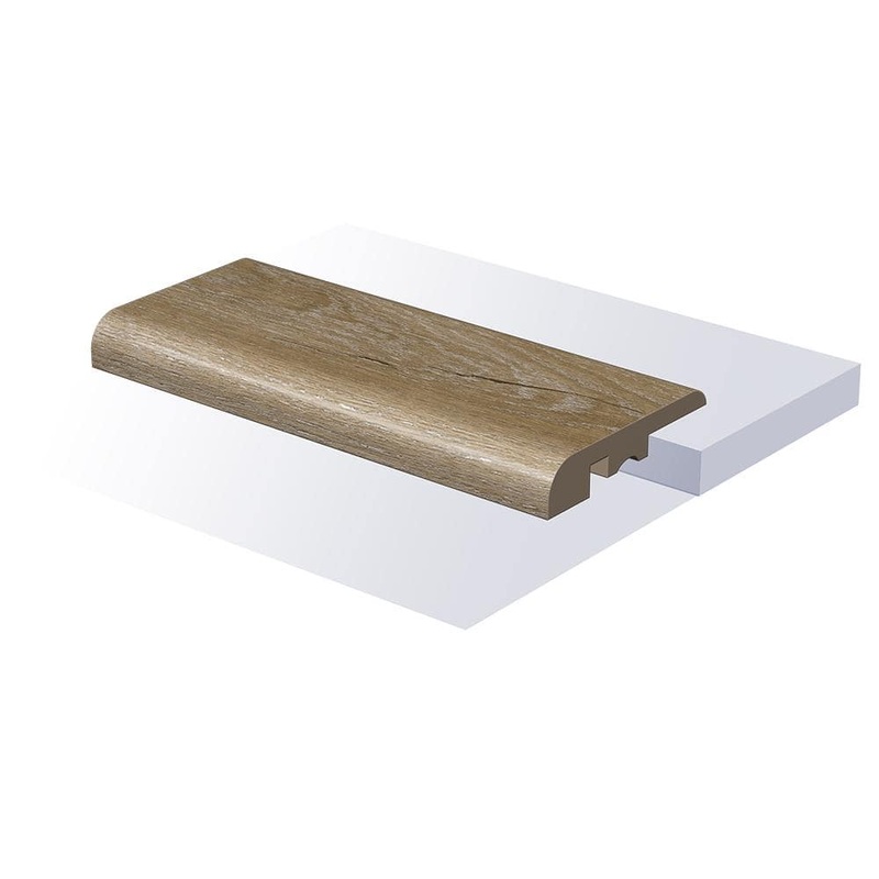 SELKIRK FLOORS Tropical Colliers 0.35 in. T x 1.57 in. W x 94 in. L Waterproof Vinyl End Cap Moulding SK55800EC