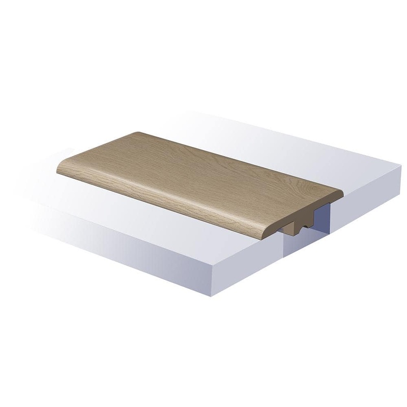 SELKIRK FLOORS Tumbled Sea Glass 0.325 in. T x 1.725 in. W x 94 in. L Waterproof T-Moulding SK70007TM