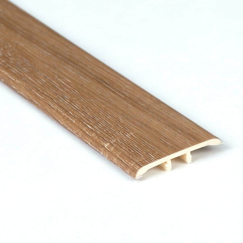 Shaw Brookside Bordeaux 5/16 in. T x 1-3/4 in. W x 94 in. L T-Molding HDTM607084