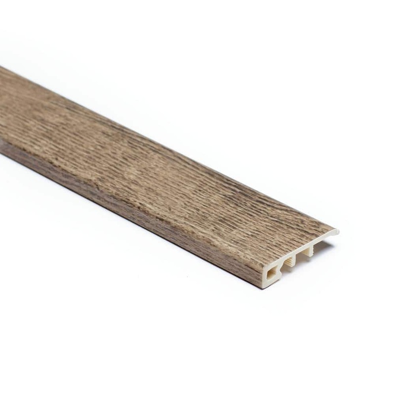 Shaw Floors Biscayne Impulse 3/8 in. T x 1-3/4 in. W x 94 in. L Vinyl Baby Threshold Molding HD43307033