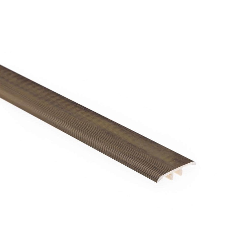 Shaw Pinebrooke Clay 5/16 in. T x 1-3/4 in. W x 94 in. L T-Molding HDTM600812