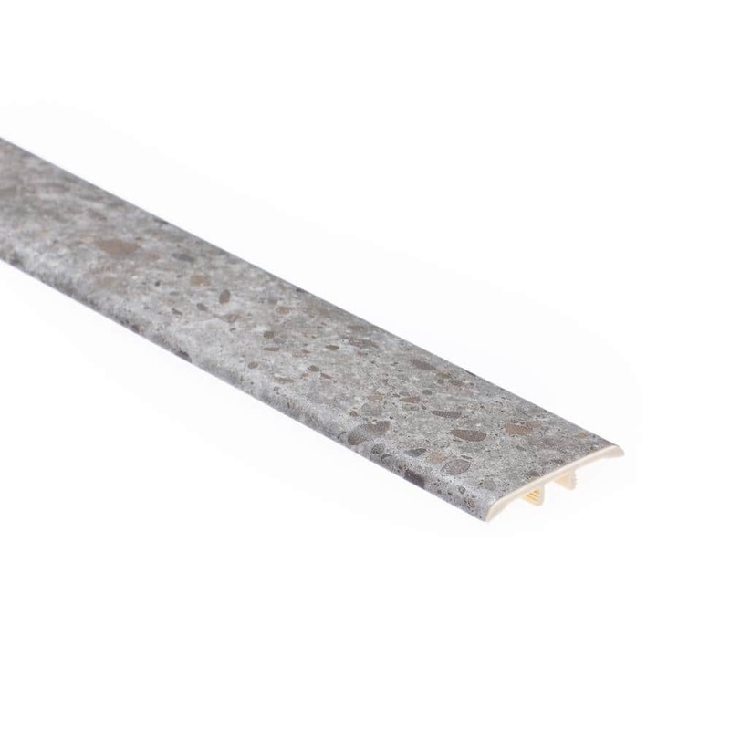 Shaw Vista Atlantic Grey 5/16 in. T x 1-3/4 in. W x 94 in. L T-Molding HDTM605062