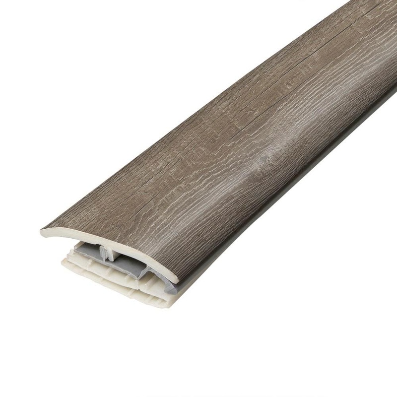 PERFORMANCE ACCESSORIES Partridge 0.31 in. T x 2 in. W x 78.7 in. L Vinyl 4-in-1 Molding V4IN1-05994