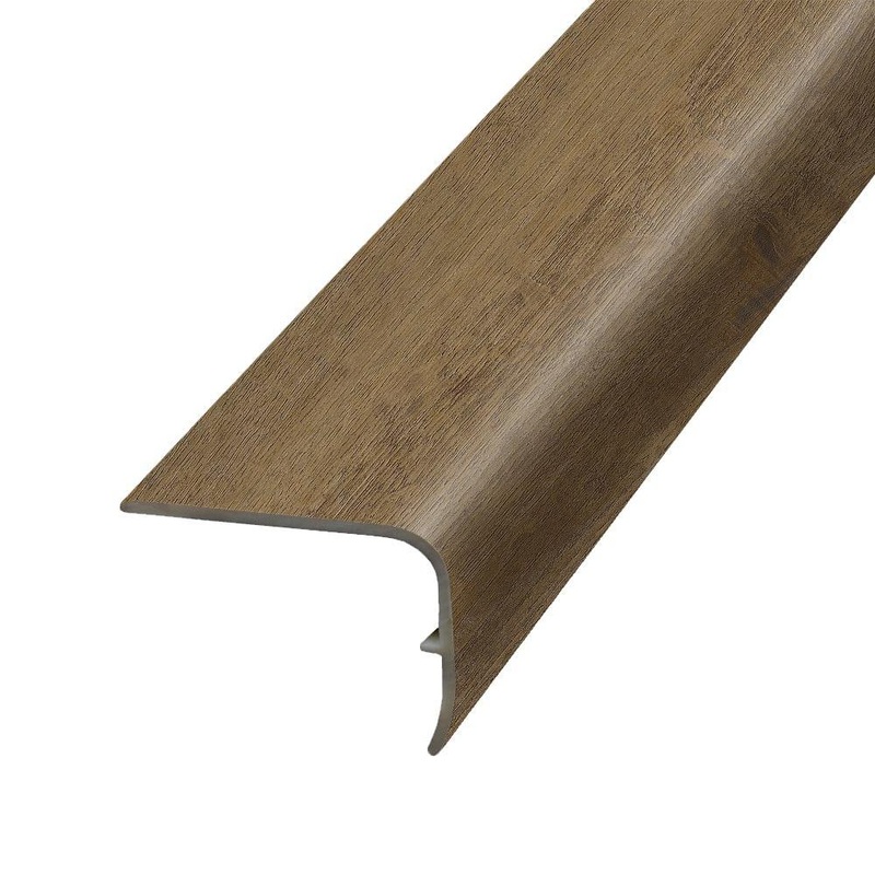PERFORMANCE ACCESSORIES Sleeman 1.32 in. Thick x 1.88 in. Wide x 78.7 in. Length Vinyl Stair Nose Molding VSNP-07752