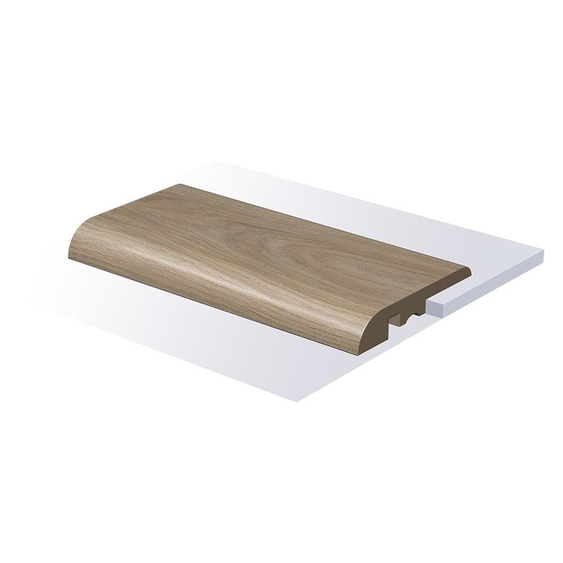 SELKIRK FLOORS Clear Lagoon 0.33 in. T x 1.67 in. W x 94 in. L Waterproof Reducer Moulding SK70008R