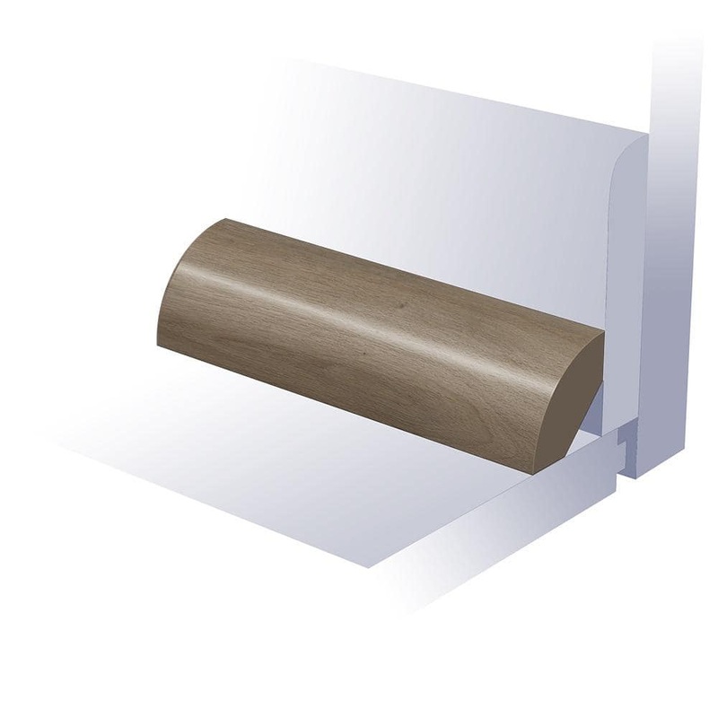 SELKIRK FLOORS Cozy Adirondack 0.8 in. T x 0.8 in. W x 94 in. L Waterproof Quarter Round Moulding SK56505QR