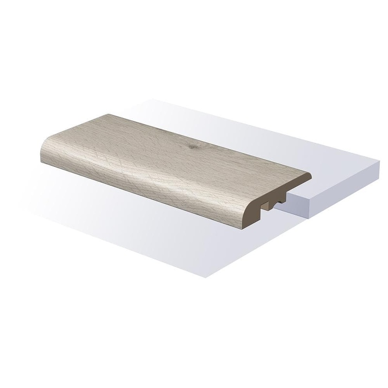 SELKIRK FLOORS North Compass Point 0.35 in. T x 1.57 in. W x 94 in. L Waterproof Vinyl End Cap Moulding SK55804EC