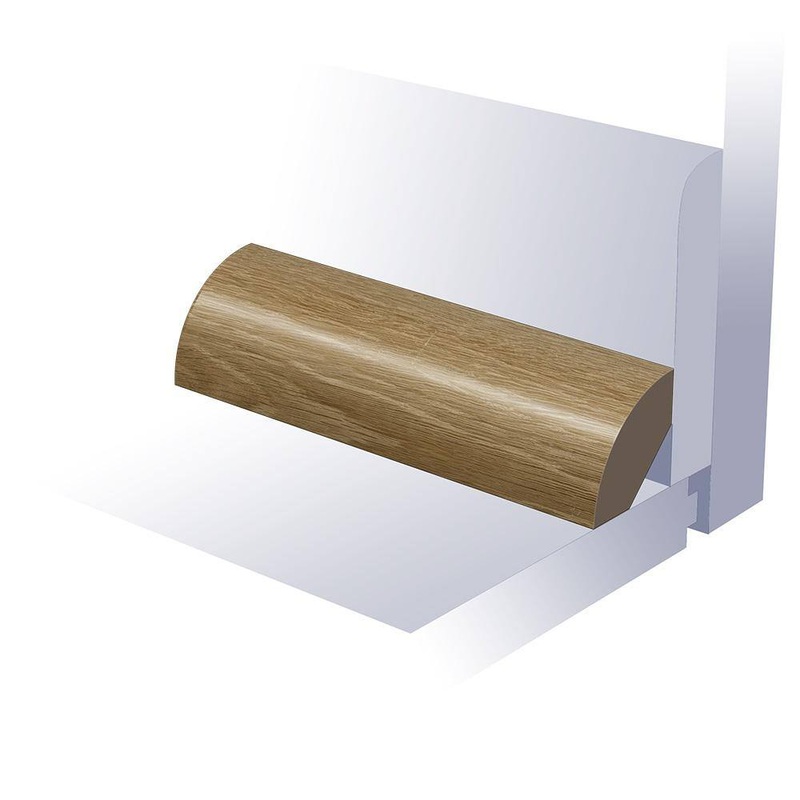 SELKIRK FLOORS Quiet Wrangell 0.8 in. T x 0.8 in. W x 94 in. L Waterproof Quarter Round Moulding SK56502QR