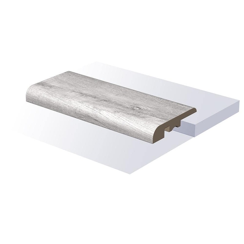 SELKIRK FLOORS Rare Sea Scape 0.35 in. T x 1.57 in. W x 94 in. L Waterproof Vinyl End Cap Moulding SK70003EC