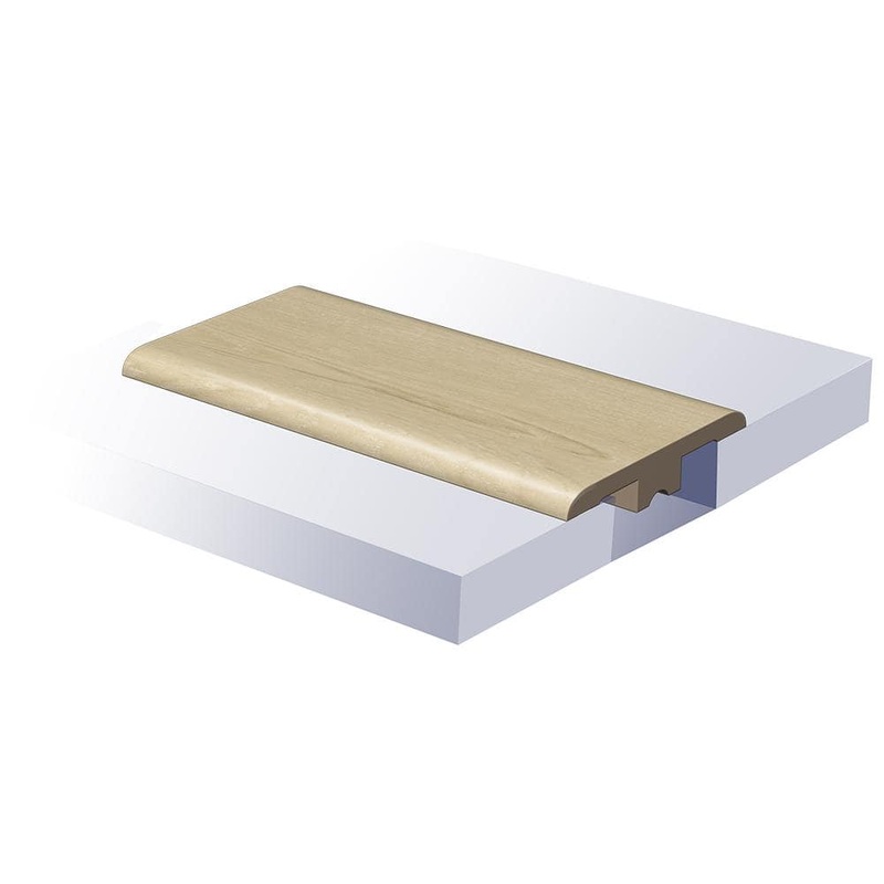 SELKIRK FLOORS Simple Euclid 0.325 in. T x 1.725 in. W x 94 in. L Waterproof T-Moulding SK55667TM